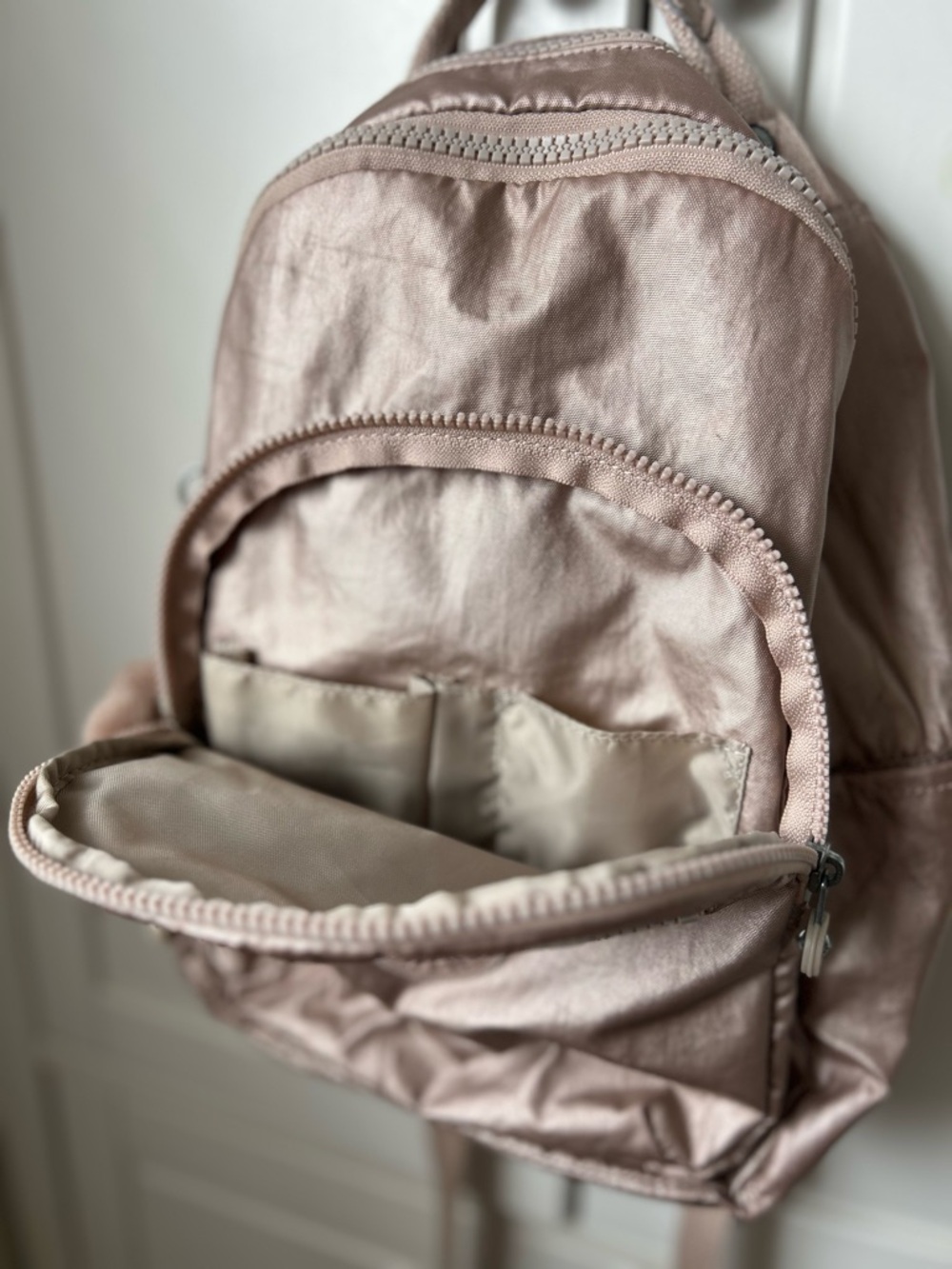 Kipling Rose Gold Mini Backpack - Picture 4 of 9